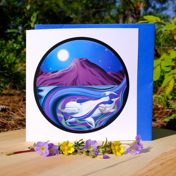 Beluga Greeting Card